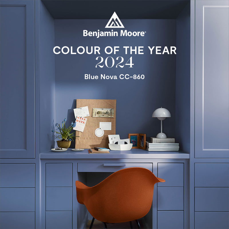 Benjamin Moore 2024 Colour of the Year 825/ CC860 Blue Nova 
