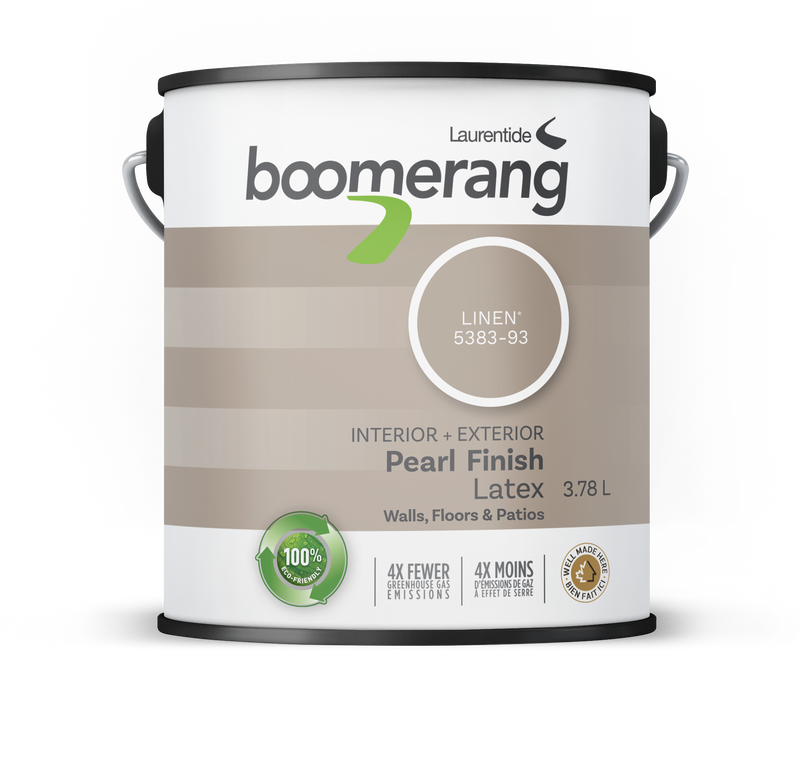 Boomerang Recycled Paint Linen Floor and Wall Paint