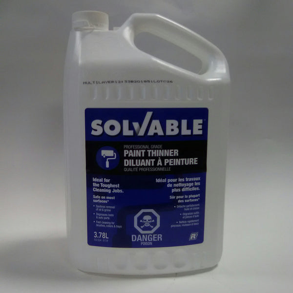 Solvable Paint Thinner 3.78L