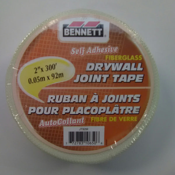 Bennett 2" X 300' Fiberglass Drywall Joint Tape