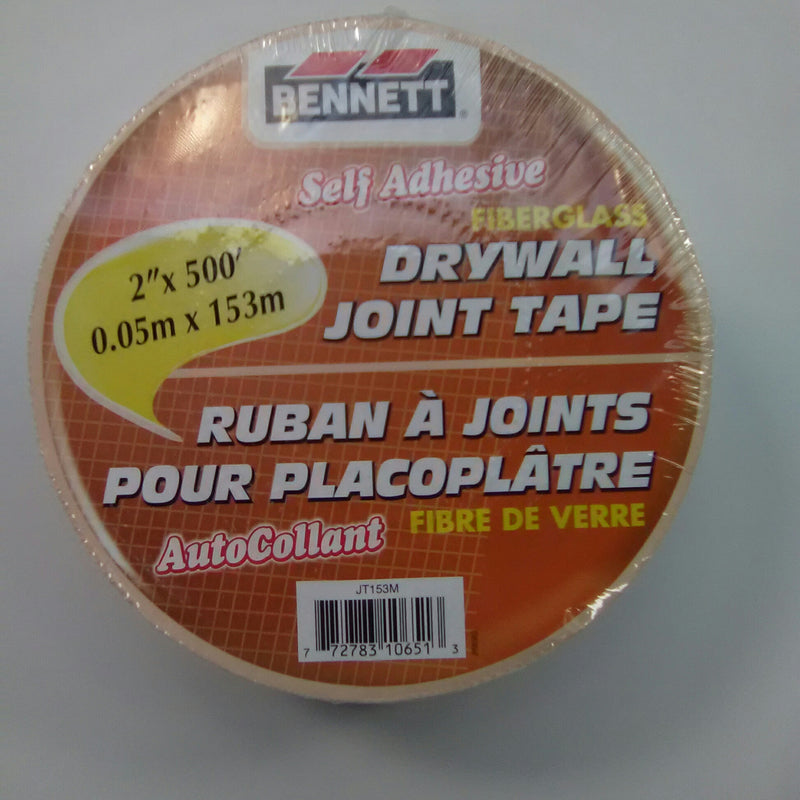 Bennett 2" X 500' Fiberglass Drywall Joint Tape