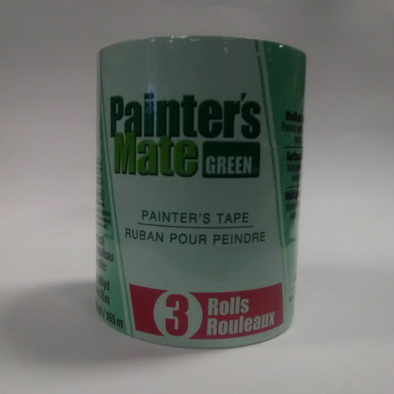 Painter's Mate Green 2" Tape 3 Pack