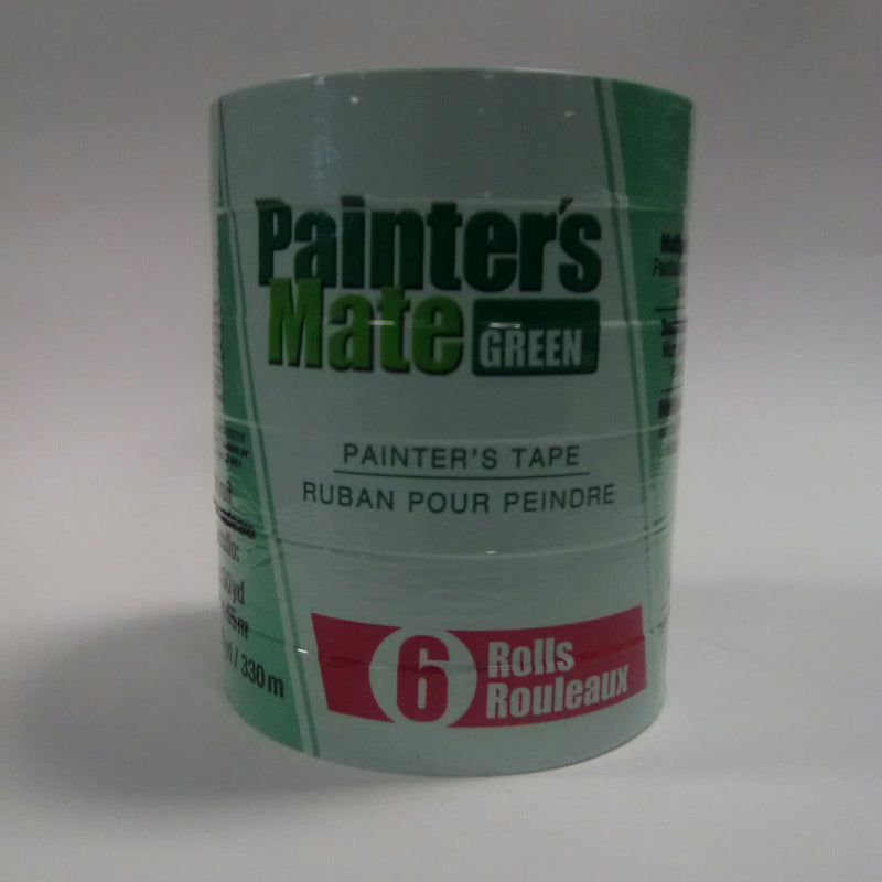 Painter's Mate Green 1" Tape 6 pack