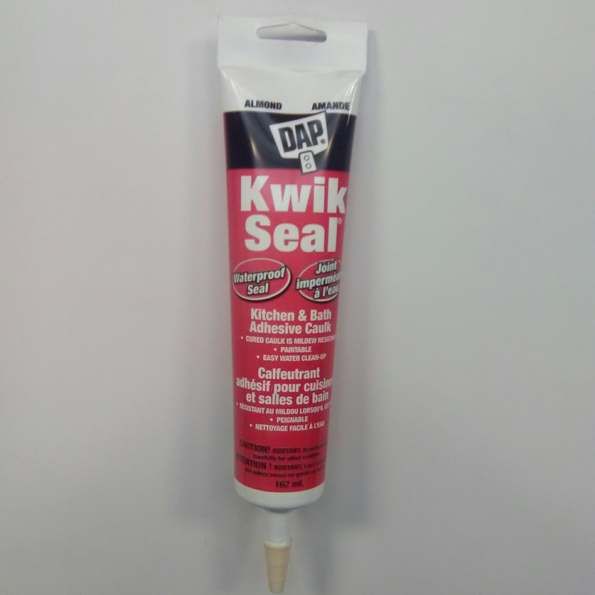 Dap Kwik Seal Squeeze Tube Caulk Almond Kingston Paint & Decorating Inc.