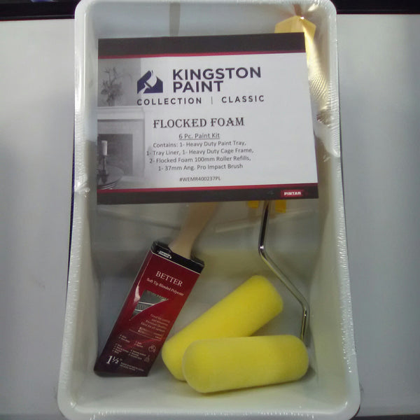 Kingston Paint 4" Flocked Foam Tray Kit