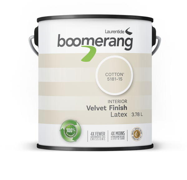 Boomerang Recycled Paint Cotton