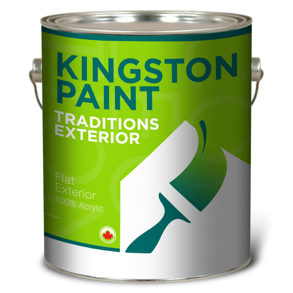 Kingston Paint Traditions Exterior Flat 100% Acrylic KP5000