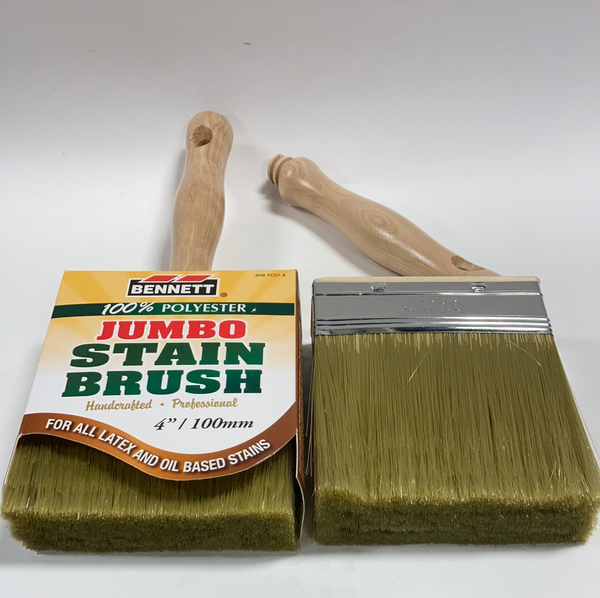 Bennett 4” Jumbo Exterior Stain Brush