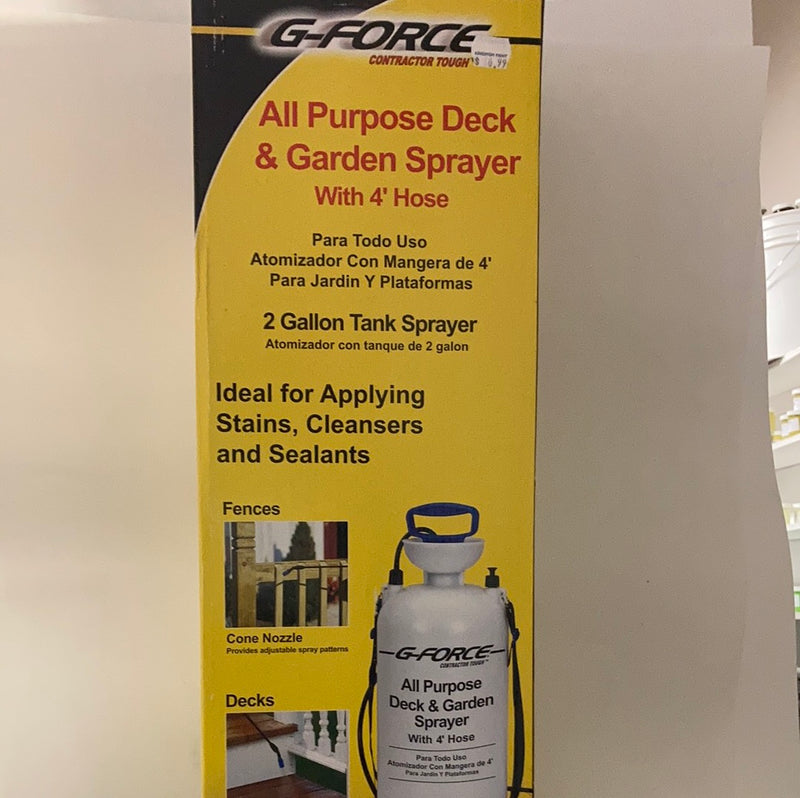 Deck and Garden Sprayer