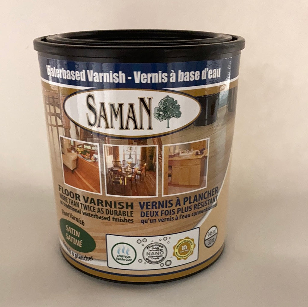Saman Waterbased Floor Varnish Kingston Paint & Decorating Inc.