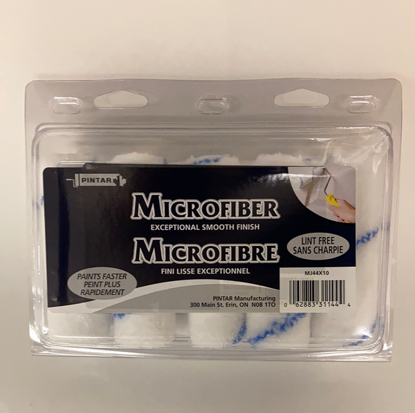 Pintar 4" Microfibre Refills 10 Pack