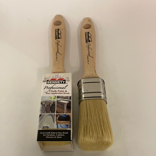 Bennett Professional Chalk Paint & Wax Applicator Brush - Oval
