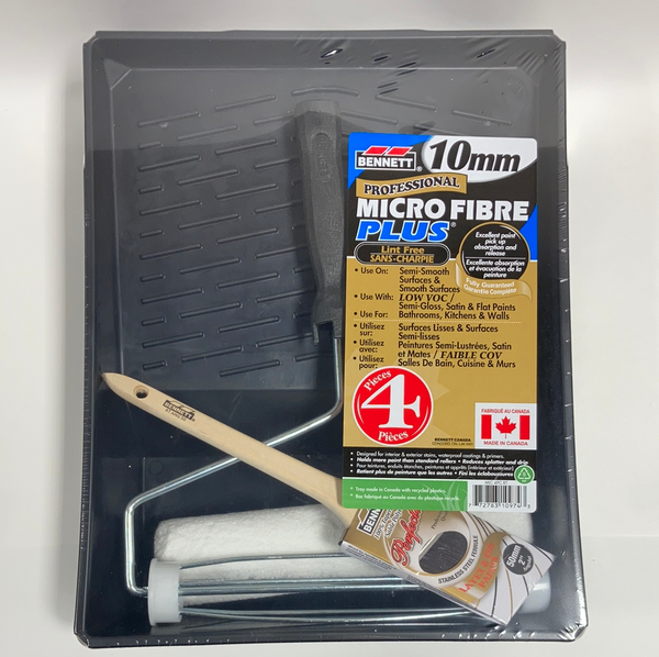 Bennett 4 Piece Microfibre Plus Roller Kit