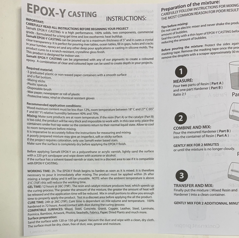 Saman Epoxy Casting