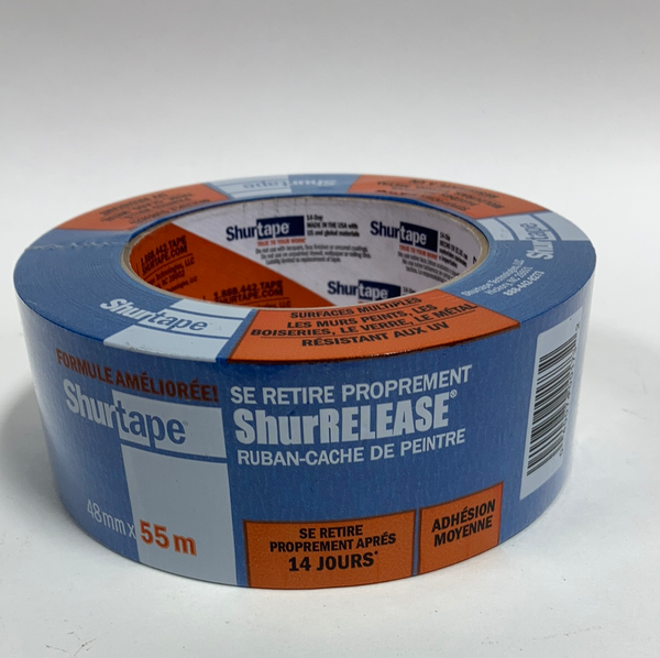 Shurtape Blue Masking Tape 55m 2"