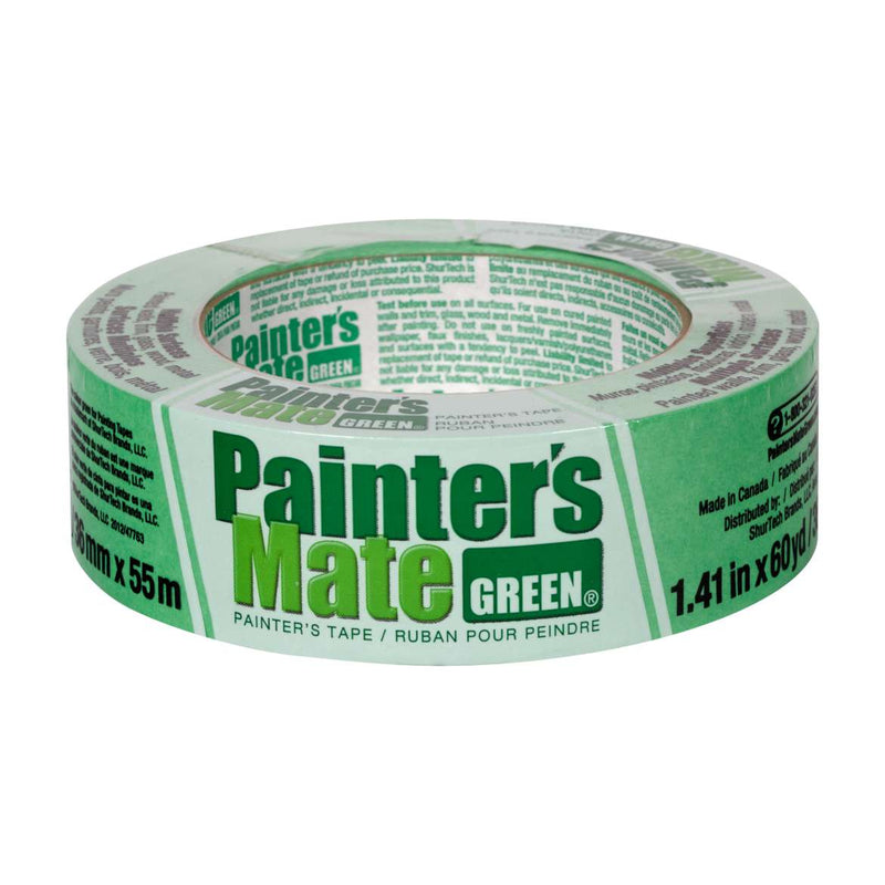 Painter's Mate Green Masking Tape 55m 1.5"